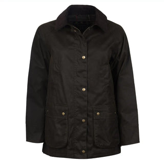 Barbour Womens Acorn Wax Jacket Olive Barbour