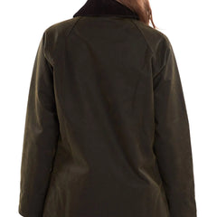 Barbour Womens Acorn Wax Jacket Olive Barbour
