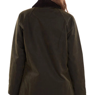 Barbour Womens Acorn Wax Jacket Olive Barbour