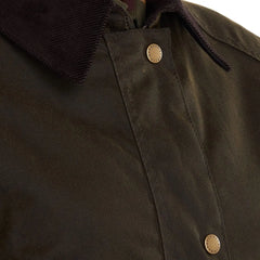 Barbour Womens Acorn Wax Jacket Olive Barbour