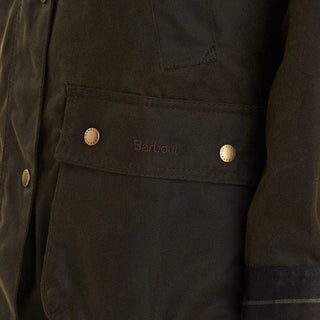 Barbour Womens Acorn Wax Jacket Olive Barbour