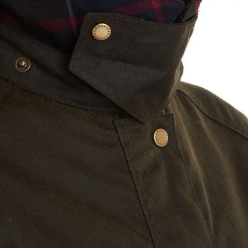 Barbour Womens Acorn Wax Jacket Olive Barbour