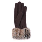 Barbour Womens Burford Glove Brown Barbour