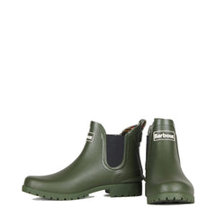 Barbour Womens Wilton Short Wellington Olive Barbour