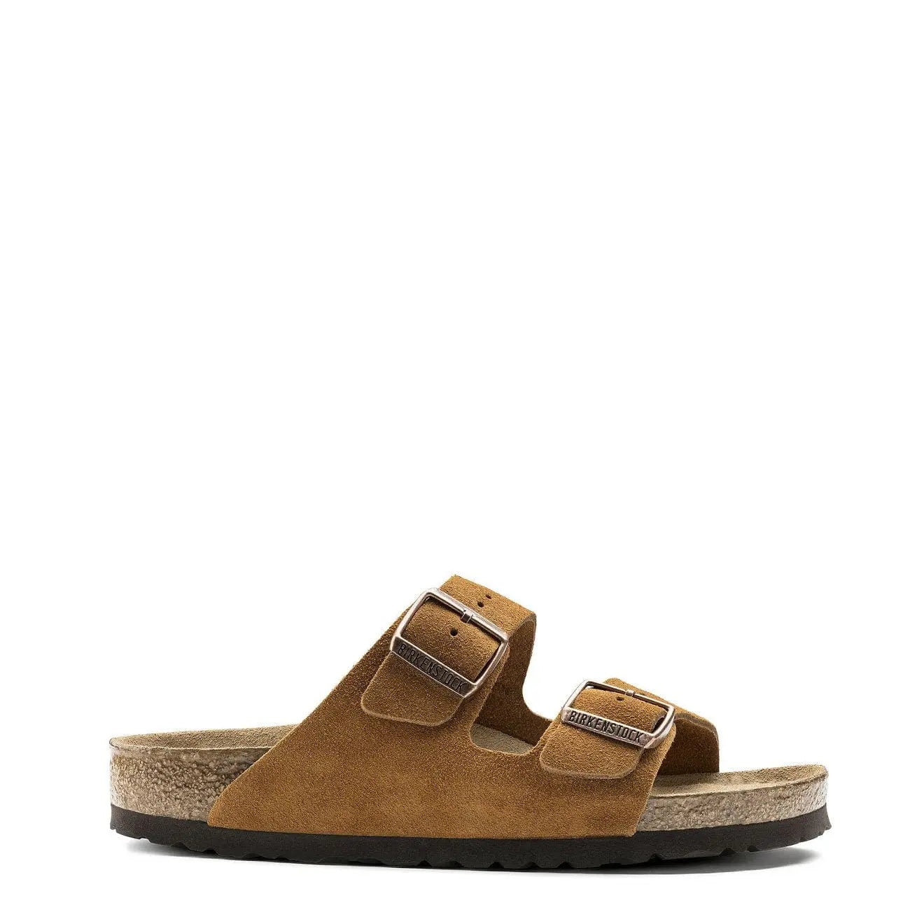 Birkenstock Womens Arizona SFB Narrow Sandal Mink Parasol Store