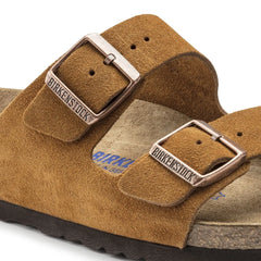 Birkenstock Womens Arizona SFB Narrow Sandal Mink Birkenstock