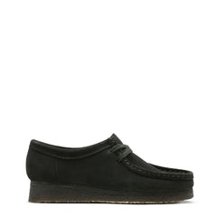 Clarks Originals Womens Wallabee Shoes Black Suede Clarks Originals