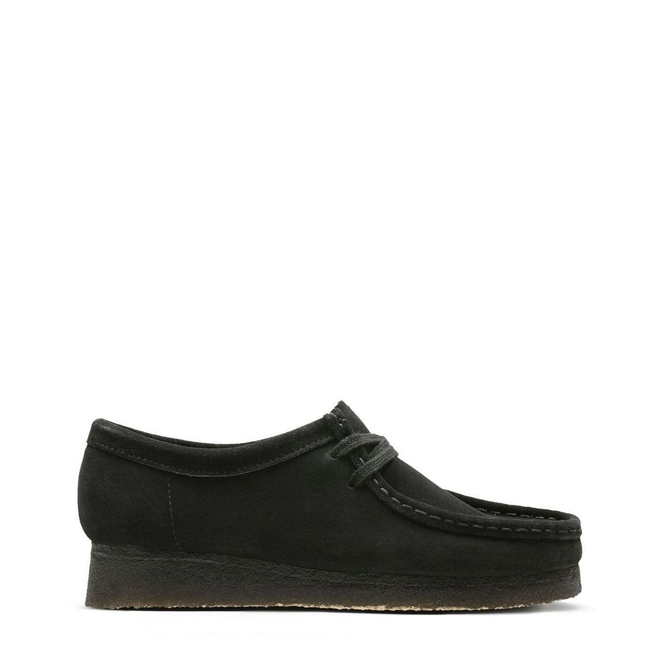 Clarks Originals Womens Wallabee Shoes Black Suede Clarks Originals