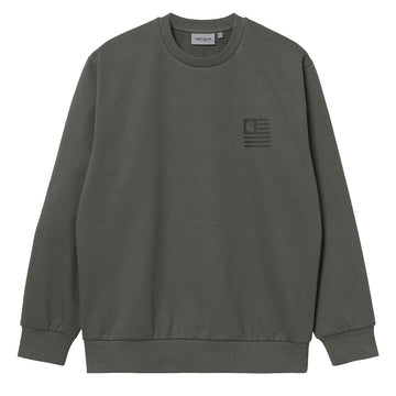 Carhartt WIP Medley State Sweat Thyme Carhartt WIP