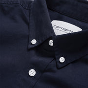 Carhartt WIP L/S Madison Shirt Dark Navy / White Carhartt WIP