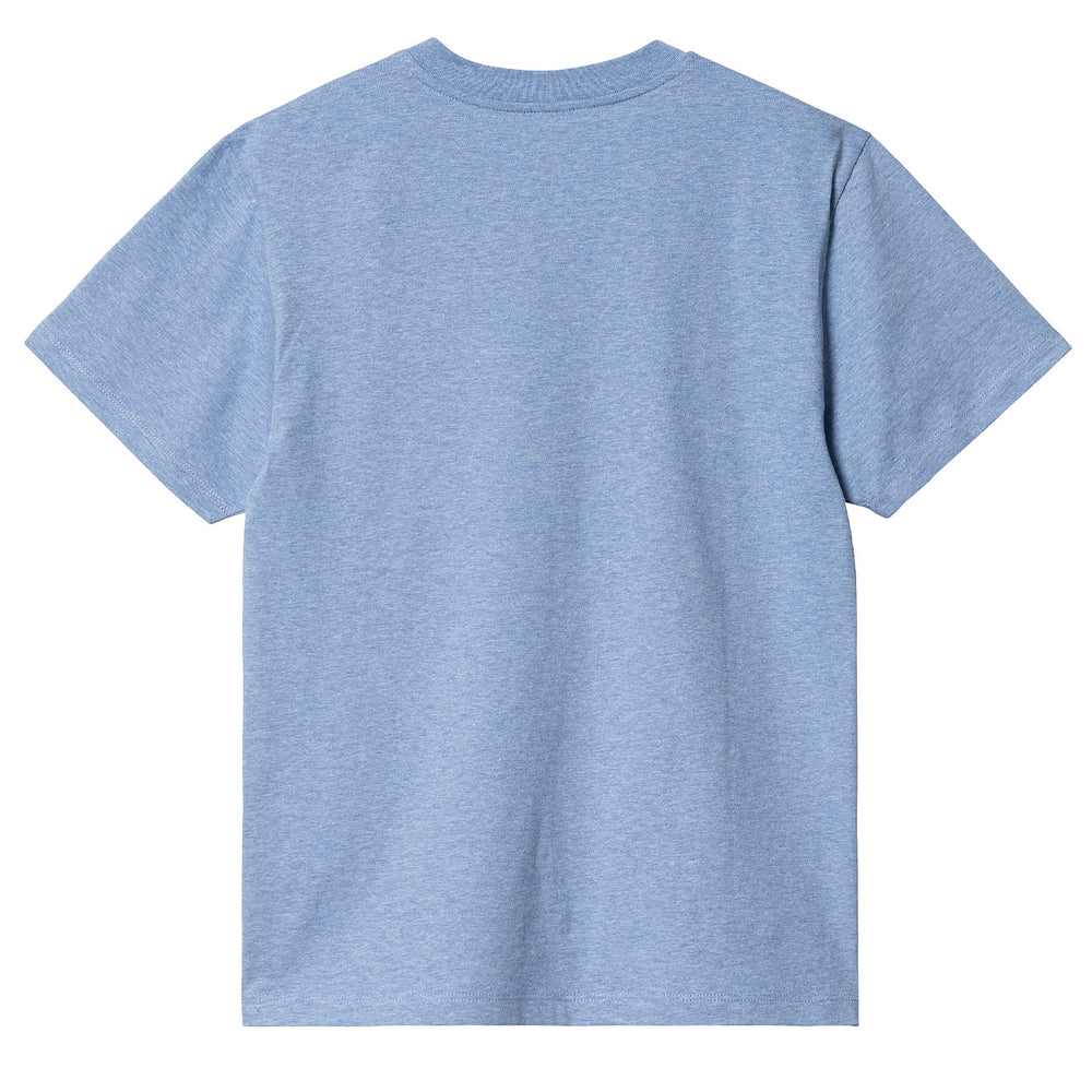 Carhartt WIP Womens S/S Pocket T-Shirt Piscine Heather Carhartt WIP