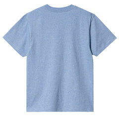Carhartt WIP Womens S/S Pocket T-Shirt Piscine Heather Carhartt WIP