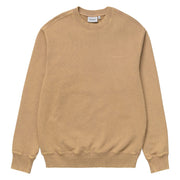 Carhartt WIP Mosby Script Sweat Dusty H Brown Carhartt WIP