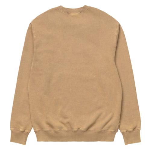 Carhartt WIP Mosby Script Sweat Dusty H Brown Carhartt WIP