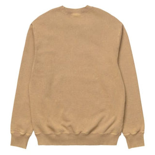 Carhartt WIP Mosby Script Sweat Dusty H Brown Carhartt WIP