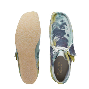 Clarks Originals Wallabee Boot Turquoise TieDye Clarks Originals