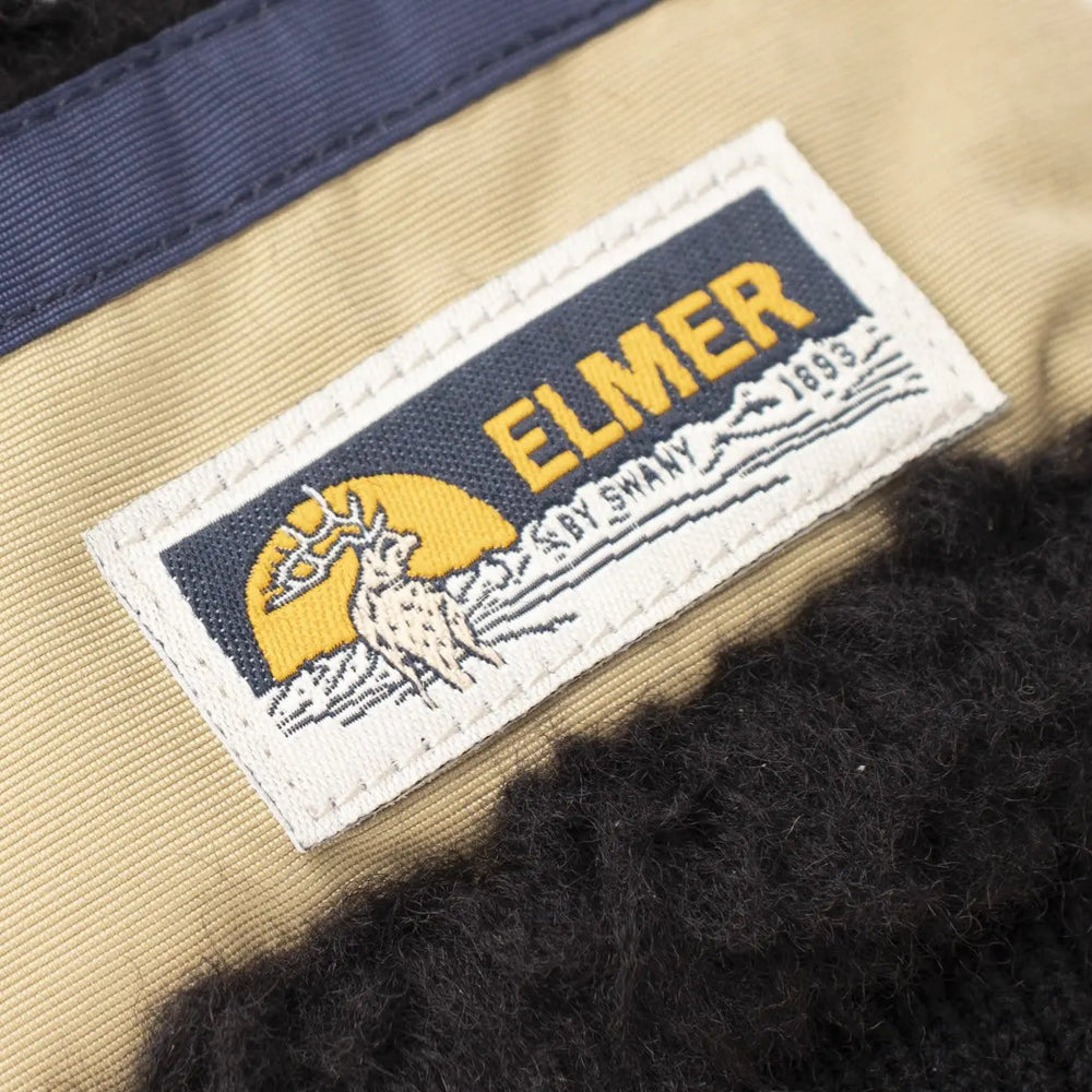 Elmer Gloves Wool Pile 5 Finger Glove Black Elmer Gloves