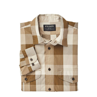 Filson Feather Cloth Shirt Tan Olive Khaki Filson
