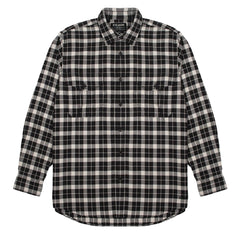 Filson Lightweight Alaskan Guide Shirt Brown Heather / Light Khaki Filson