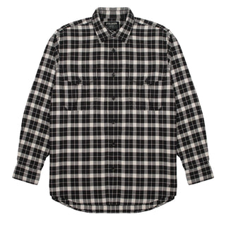 Filson Lightweight Alaskan Guide Shirt Brown Heather / Light Khaki Filson