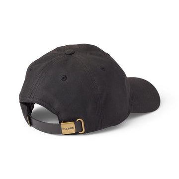 Filson Oil Tin Low Profile Cap Black - Parasol Store