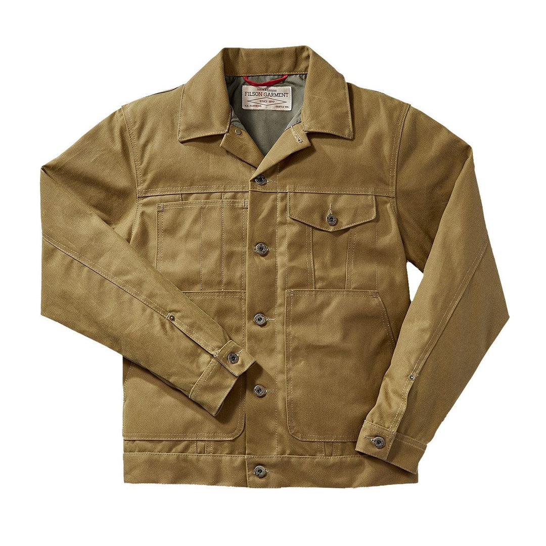 Filson Short Lined Cruiser Jacket Dark Tan - Parasol Store