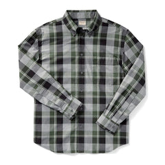 Filson Sutter Sport Shirt Olive Heather Gray Filson