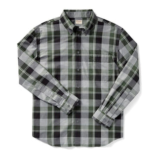 Filson Sutter Sport Shirt Olive Heather Gray Filson