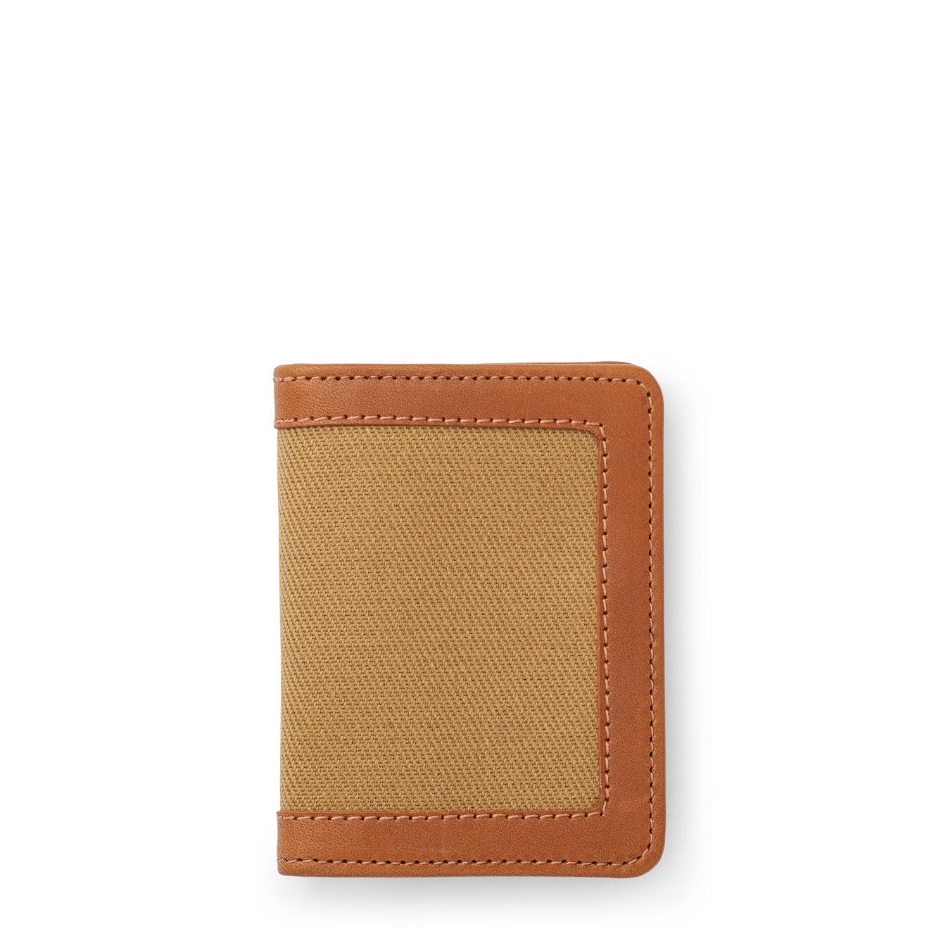 Filson Outfitter Leather Card Wallet Tan Filson
