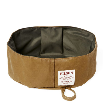 Filson Short Dog Bowl Dark Tan Filson