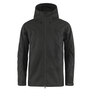 Fjallraven Abisko Lite Trekking Jacket Dark Grey / Black - Parasol Store