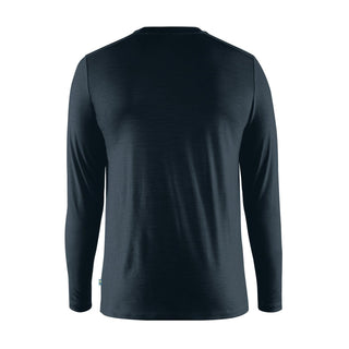 Fjallraven Abisko Wool LS T-Shirt Dark Navy Fjallraven