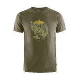Fjallraven Arctic Fox T-Shirt Dark Olive - Parasol Store