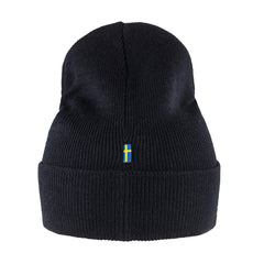 Fjallraven Classic Knit Hat Dark Navy - Parasol Store