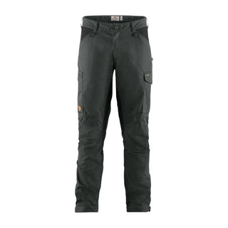 Fjallraven Kaipak Trousers Long Dark Grey-Black Fjallraven