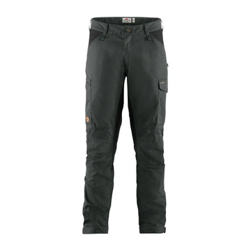 Fjallraven Kaipak Trousers Long Dark Grey-Black Fjallraven