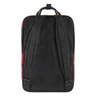 Fjallraven Kanken Re-Wool Laptop 15  Red / Black Fjallraven Kanken Bags