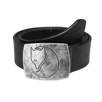 Fjallraven Murena Silver Belt Black - Parasol Store