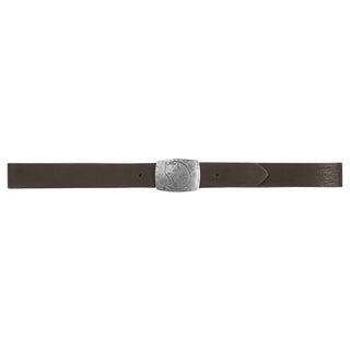 Fjallraven Murena Silver Belt Leather Brown - Parasol Store