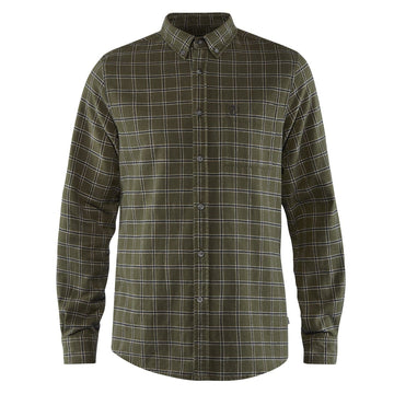 Fjallraven Ovik Flannel Shirt Deep Forest - Parasol Store