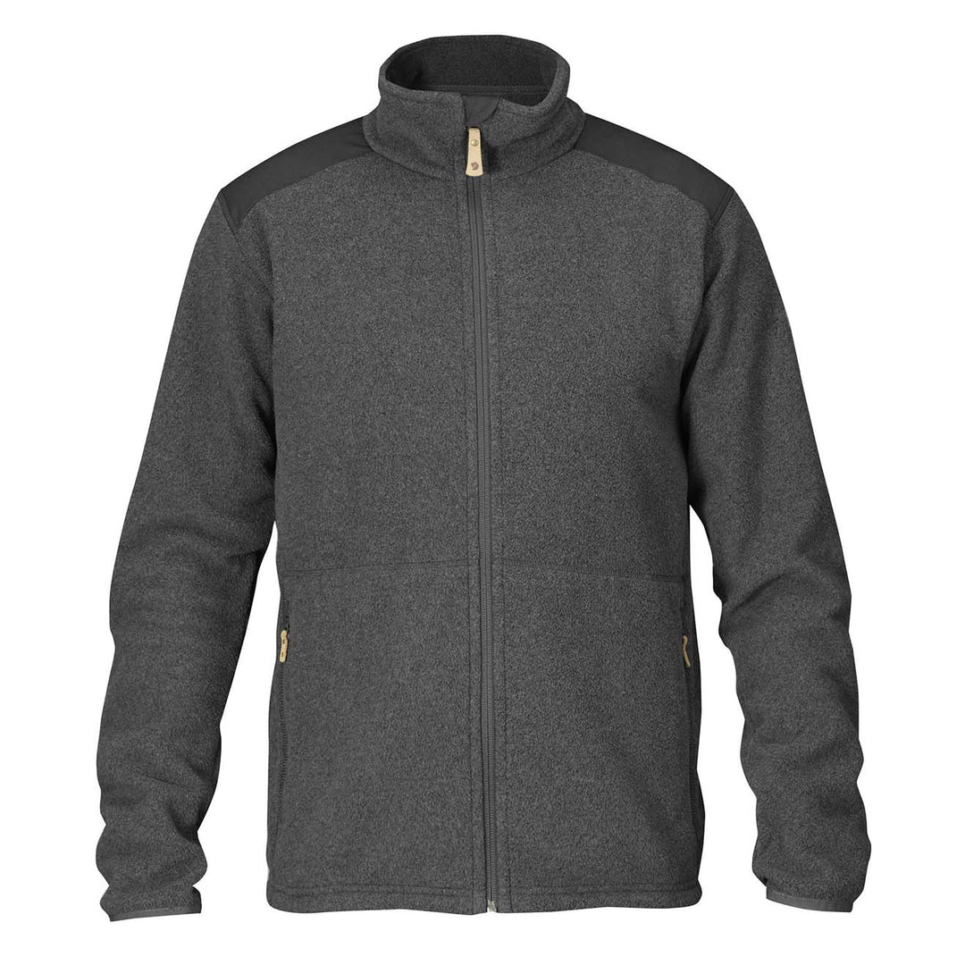 Fjallraven Sten Fleece Dark Grey - Parasol Store
