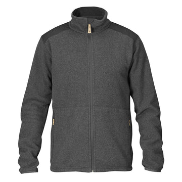 Fjallraven Sten Fleece Dark Grey - Parasol Store