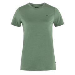 Fjallraven Womens Abisko Wool SS T-Shirt Patina Green Fjallraven