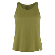 Fjallraven Womens High Coast Lite Tank Top Moss Green Fjallraven