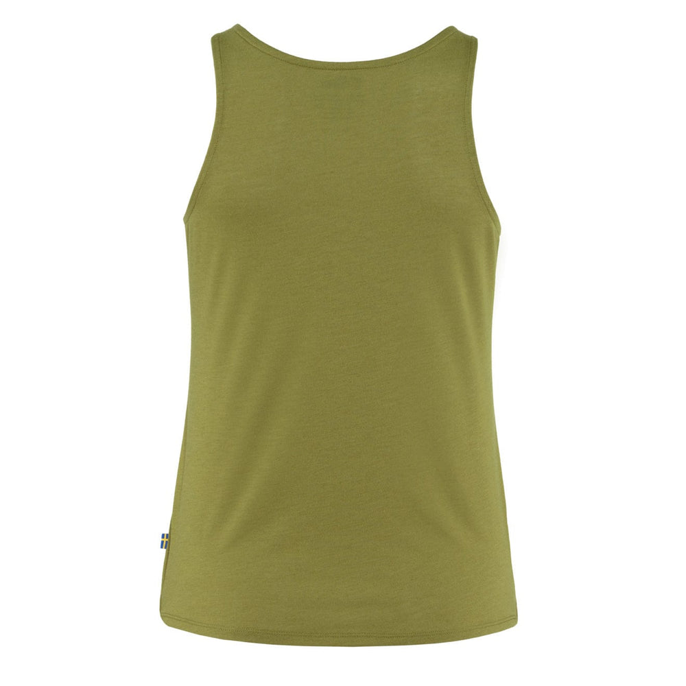 Fjallraven Womens High Coast Lite Tank Top Moss Green Fjallraven