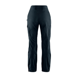 Fjallraven Womens Kaipak Curved Trousers Dark Navy Fjallraven