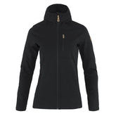Fjallraven Womens Keb Fleece Hoodie Black Fjallraven