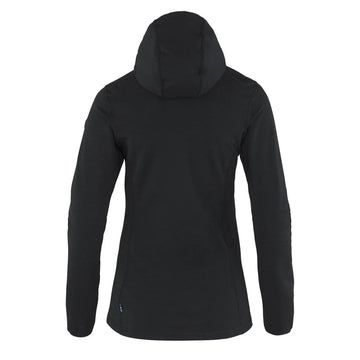 Fjallraven Womens Keb Fleece Hoodie Black Fjallraven