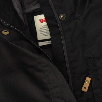 Fjallraven Womens Kiruna Padded Parka Black Fjallraven