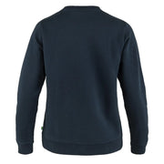 Fjallraven Womens Logo Sweater Dark Navy Fjallraven
